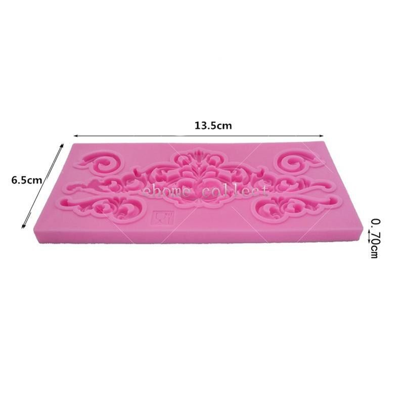 Classic Frame Relief Border Silicone Mold Fondant Mould Cake Decorating Tools Chocolat Molds Sugarcraft Kitchen Gadgets