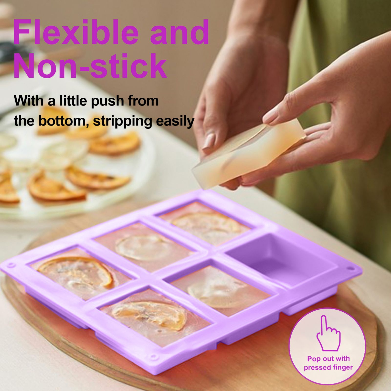 Chocolate Mold Non-stick Dishwasher Safe Soap Mold