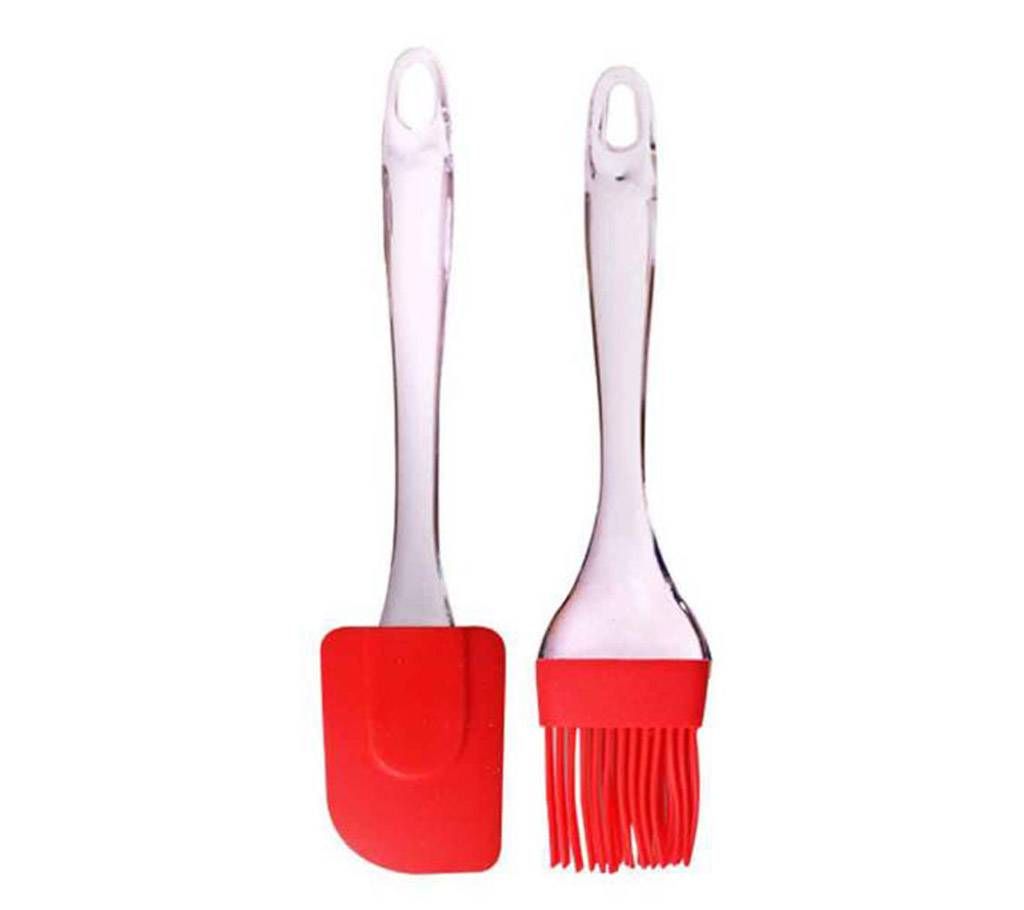 Silicon Brush & Spatula Set