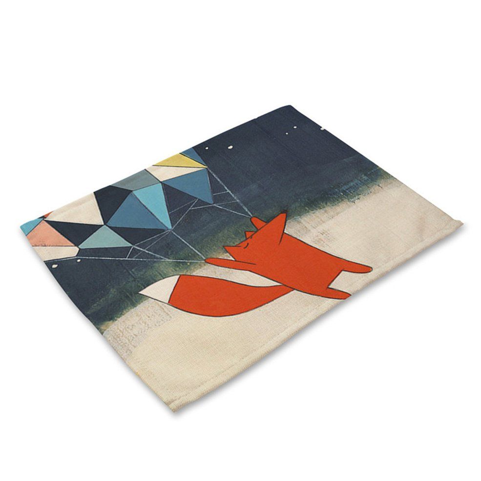 Placemats for Dining Table Heat-resistant Placemats Stain Resistant Table Mats