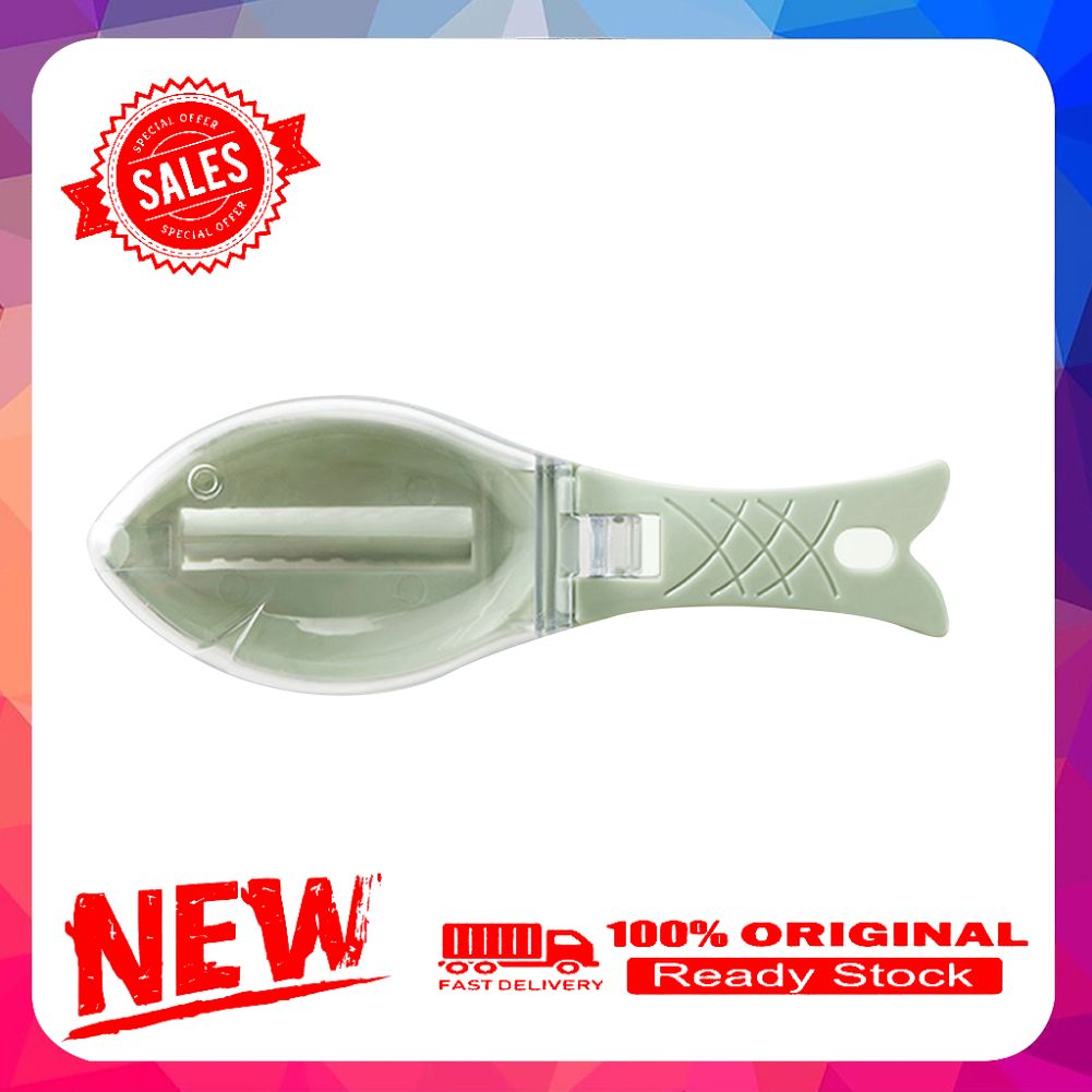 Portable Fish Scales Skin Remover Scraper Peeler Fast Cleaner Kitchen Tools