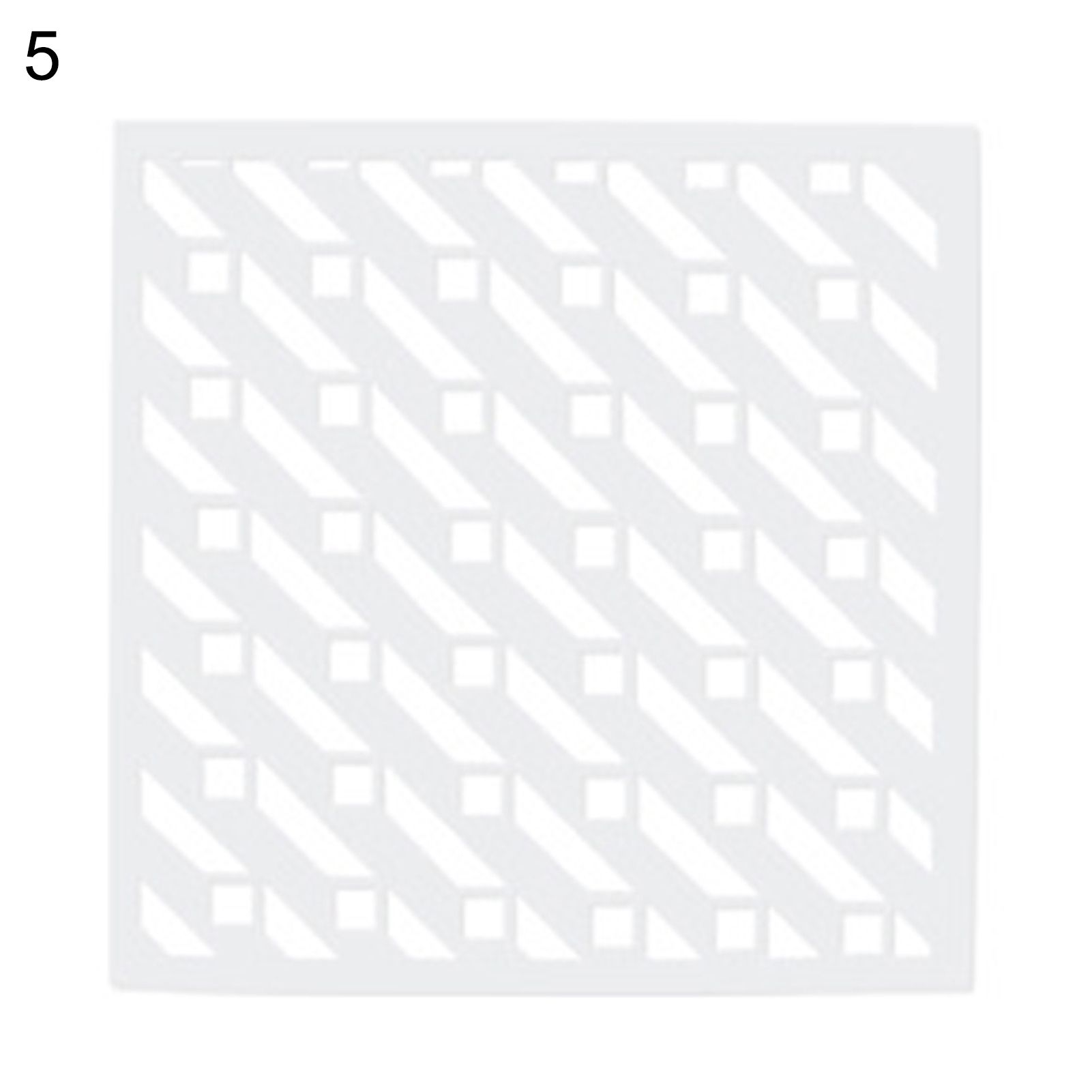 Cake Decorating Stencil Geometric Pattern Celebration Birthday Cake Decorating Stencil