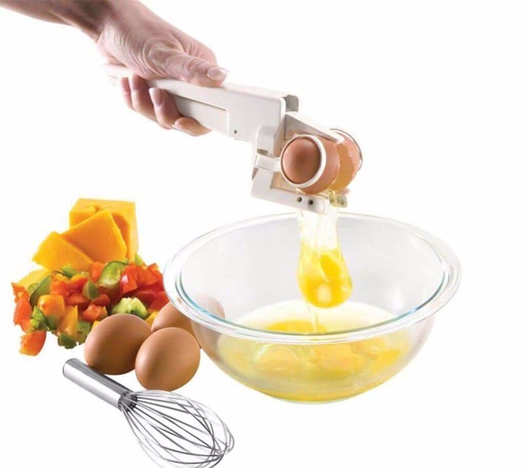 EZ Egg cracker with separator