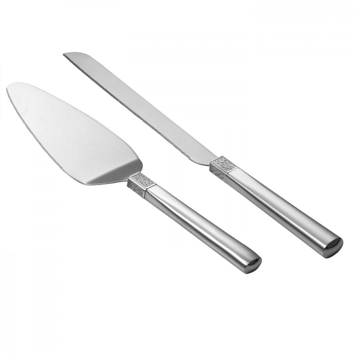Cake Cater and Server - Silver