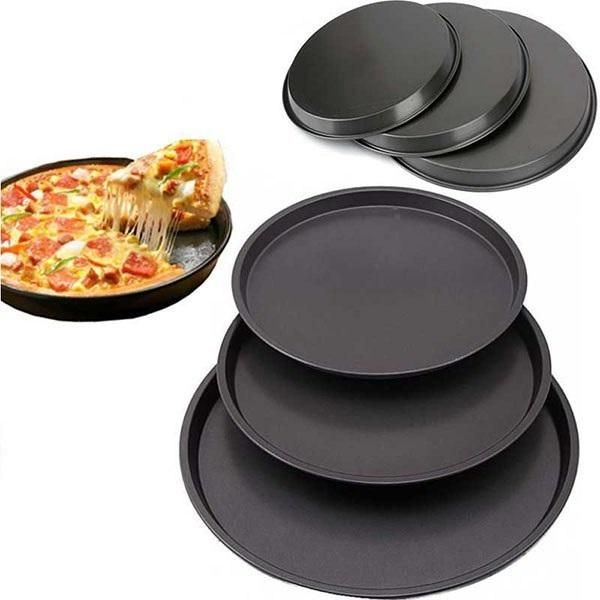 Pizza Pan Set 3 Piece - Black