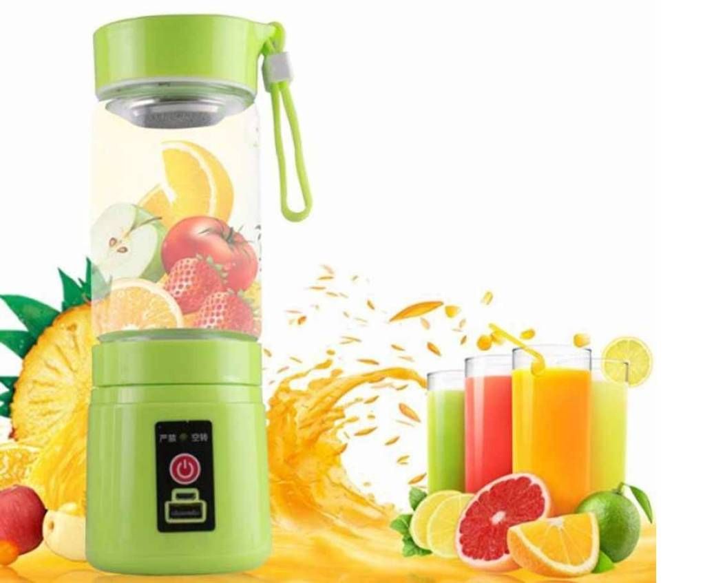 Portable & rechargeable juice blender 