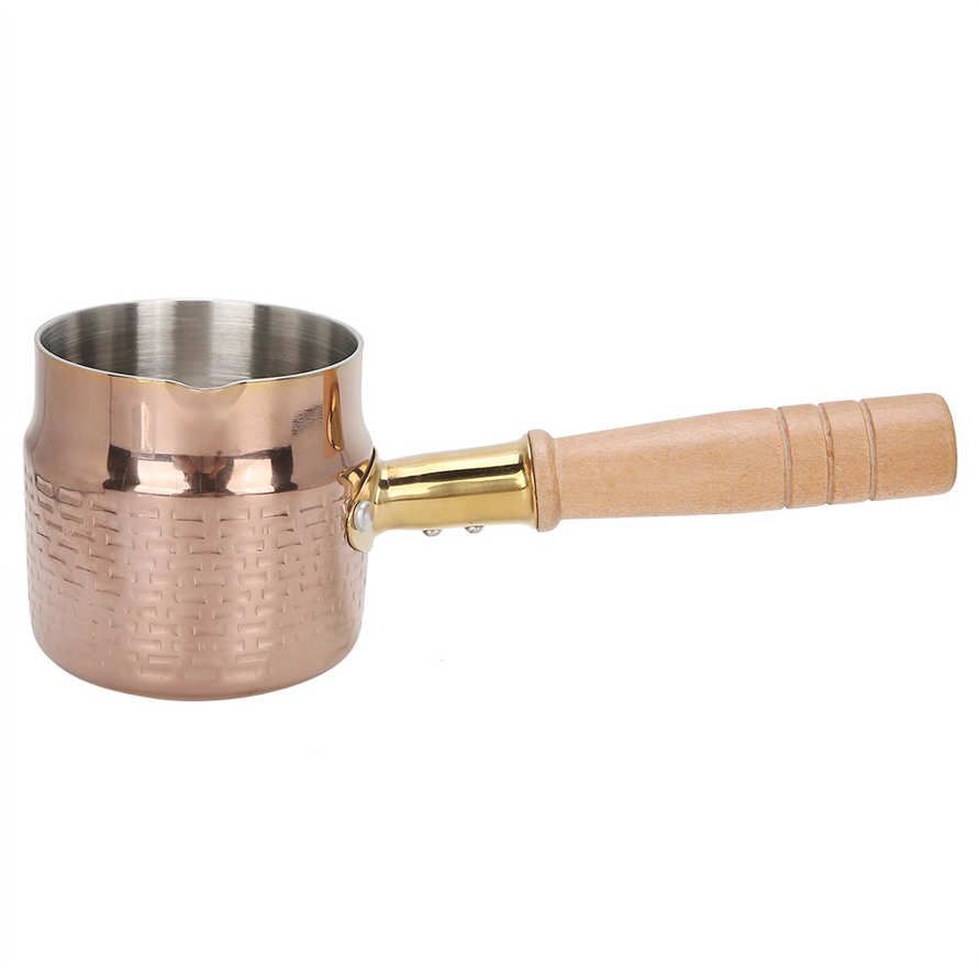 Thickened Stainless Steel Milk Pot Butter Chocolate Melting Sauce Pan for Restaurants Kitchens Supplies