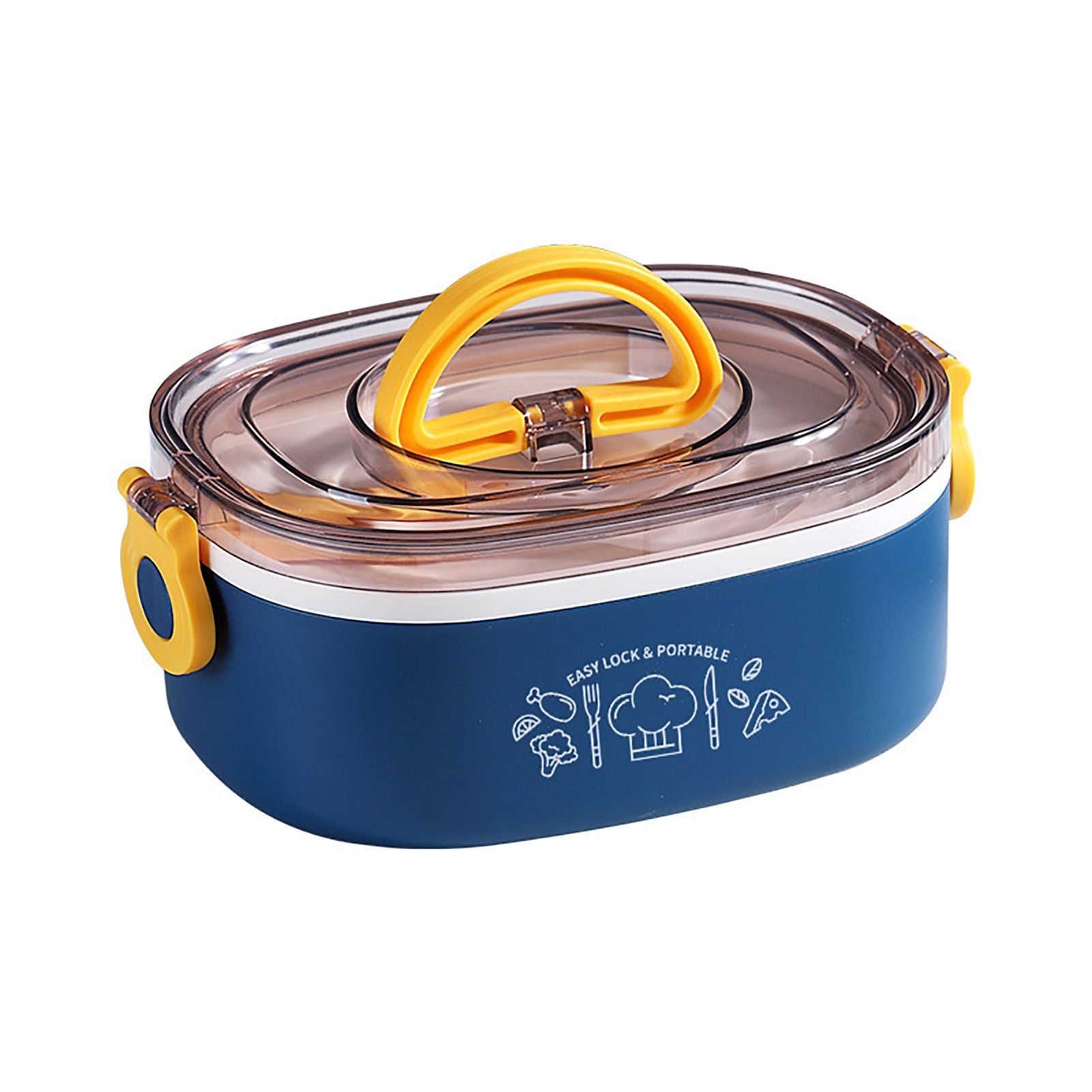 Lunch Box Large Capacity Compartment Classified Lunch Container