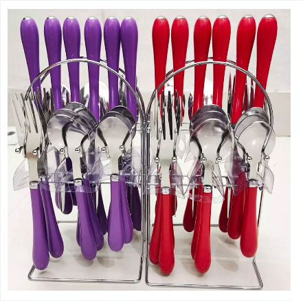 Cutlery Set/Spoon Set -24 pcs -Stainless Steel