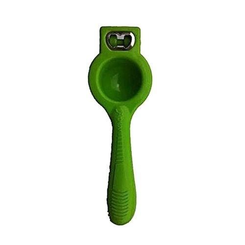2 In 1 Apex Lemon Squeezer With Bottle Opener - Green