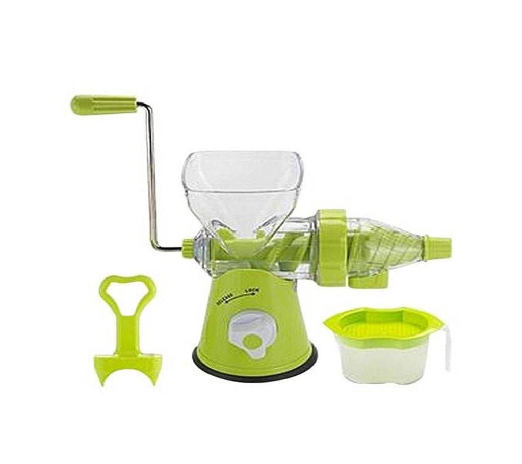 Juice Wizard 2-In-1 Non-Electric Blender & Juicer - Green