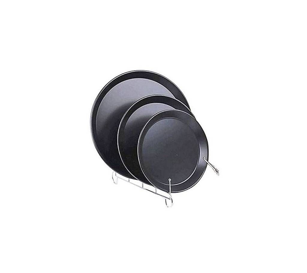 3 Piece Pizza Pan Set
