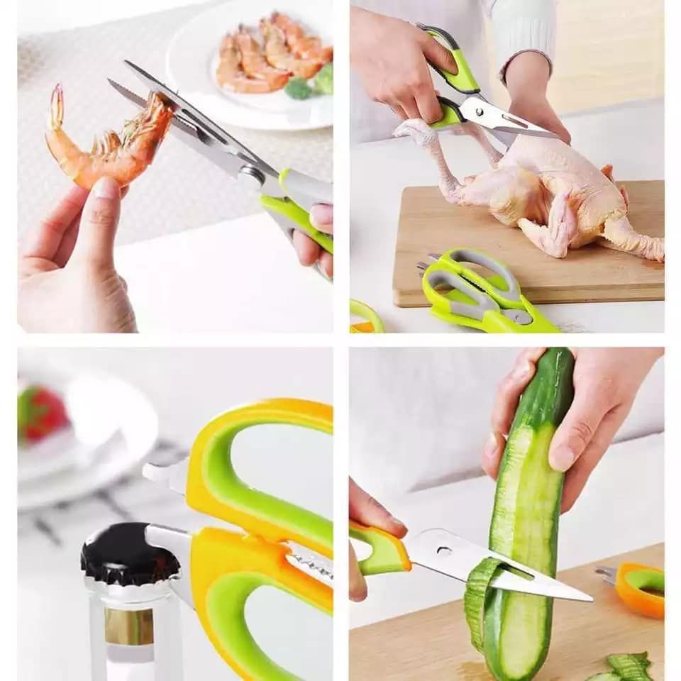 High quality multi functional kitchen scissors.