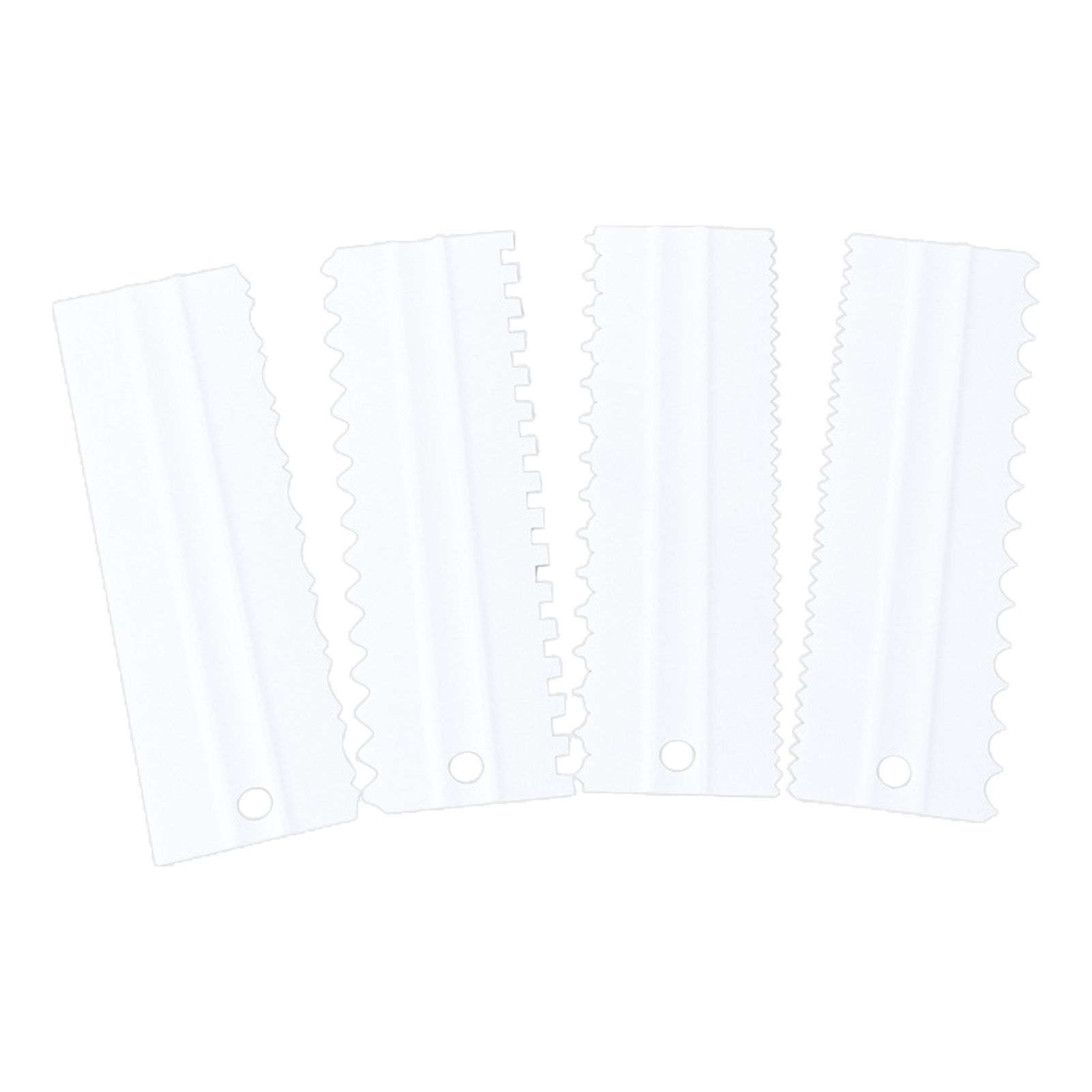 Cake Edge Smoother Ergonomic Cupcake Cutter Cake Scraper Set