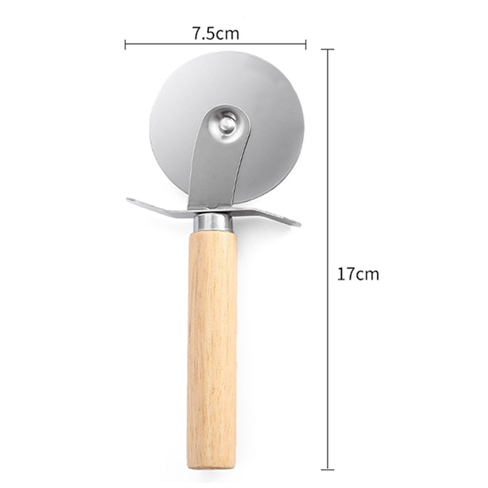Stainless Steel Round Pizza Pancake Pie Wheel Cutter Slicer Knife Kitchen Tool