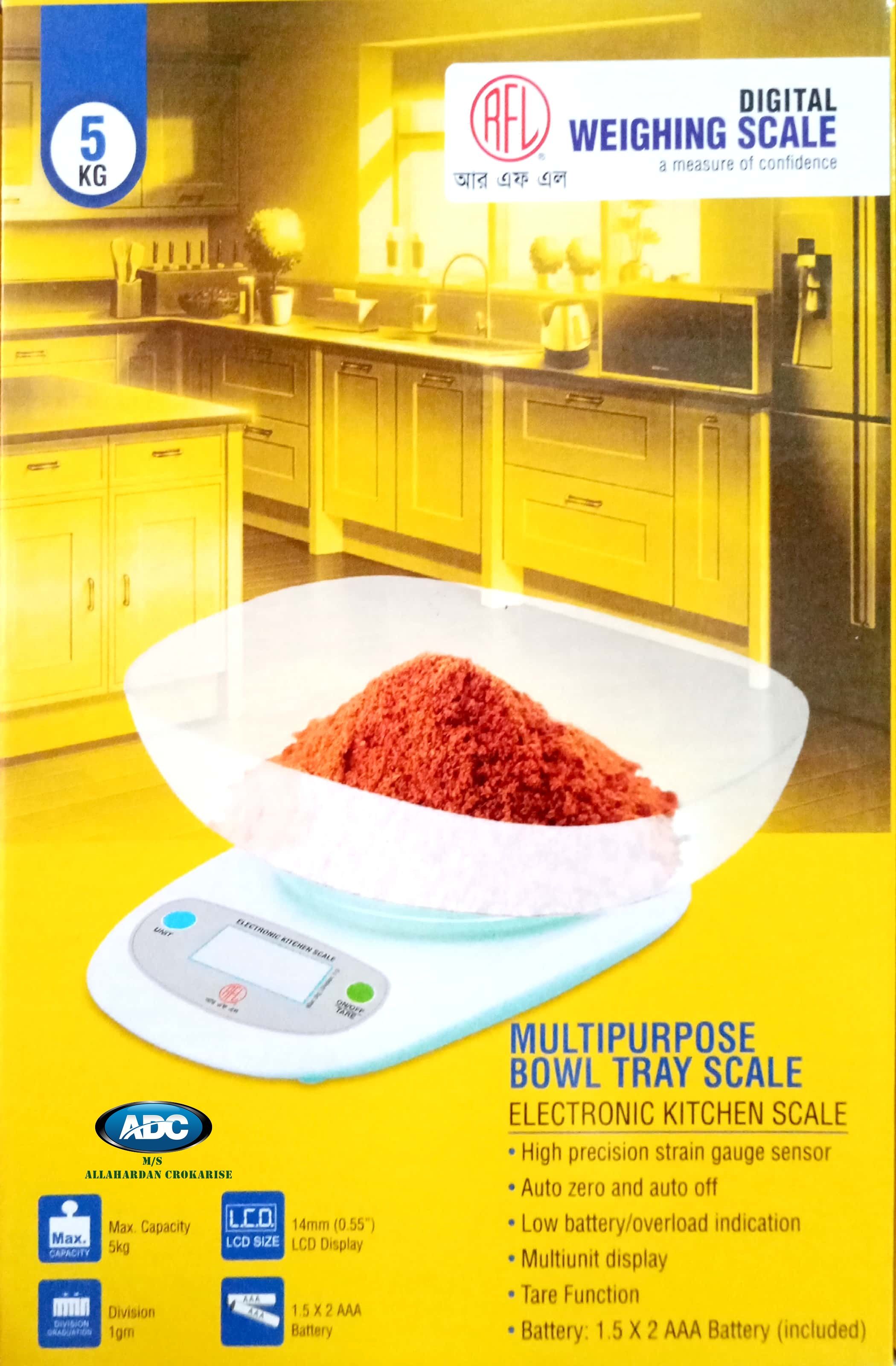 Mini Kitchen Scale 5kg - Weight Machine