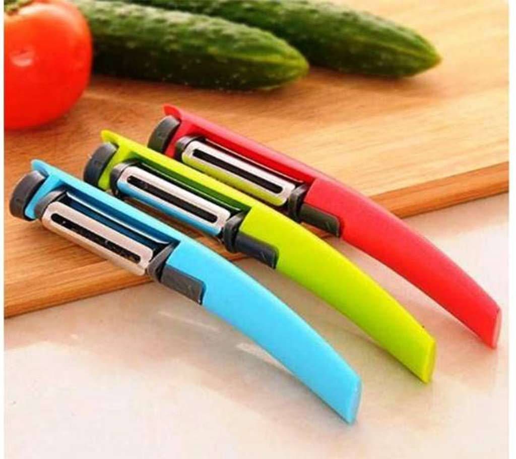 Vegetable & Fruit Tri-Blade Peeler (1 pcs)