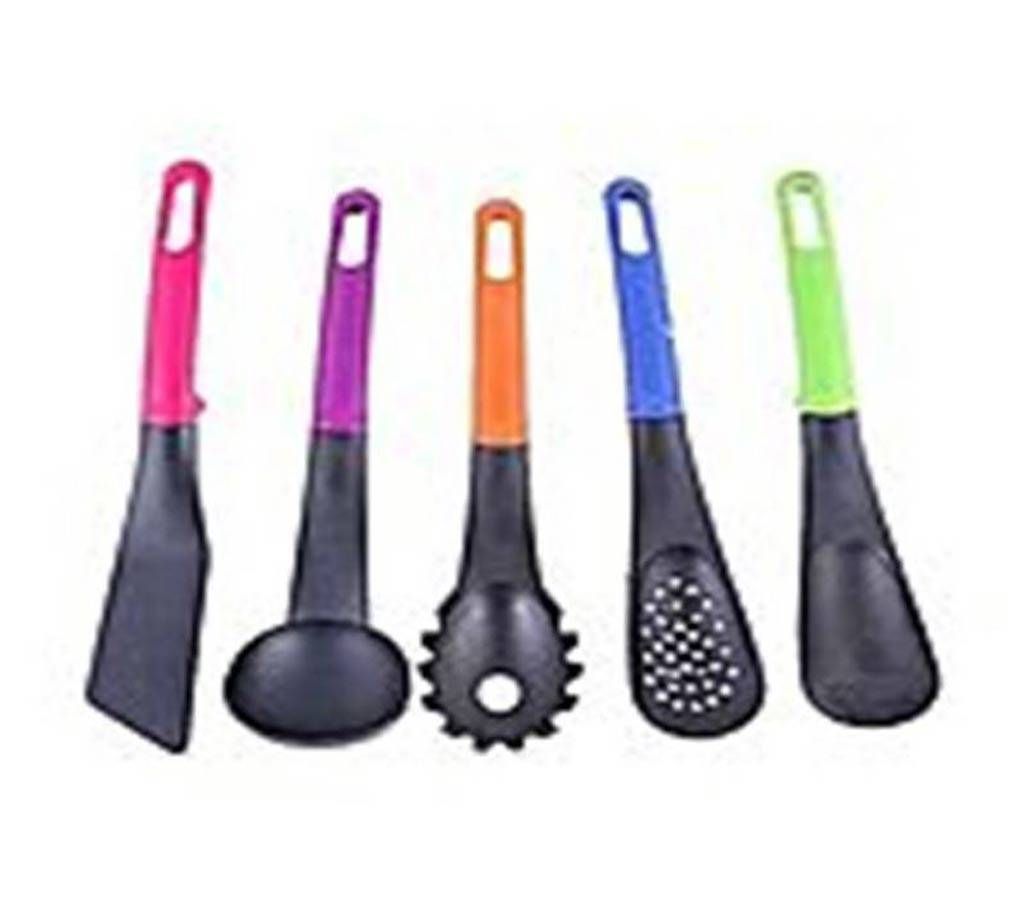 Nonstick 5 Pieces Spoon Set