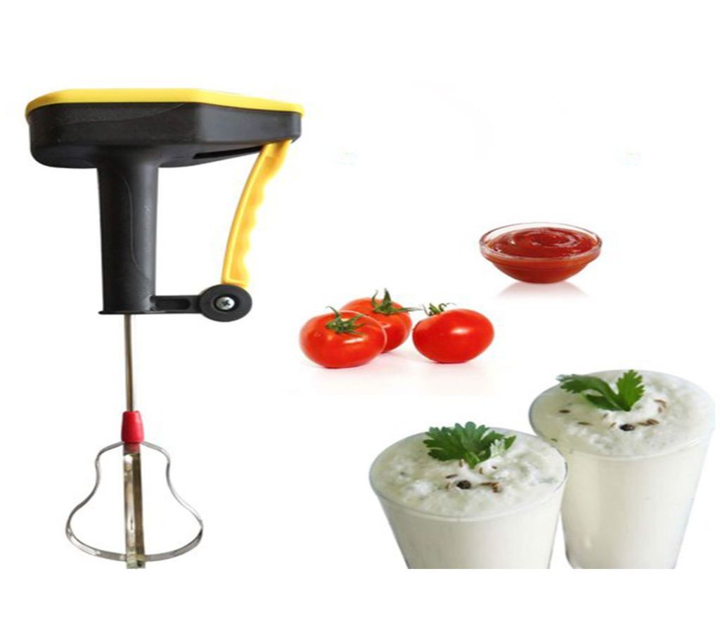 Manual Hand Held Kitchen Mixer and Blender