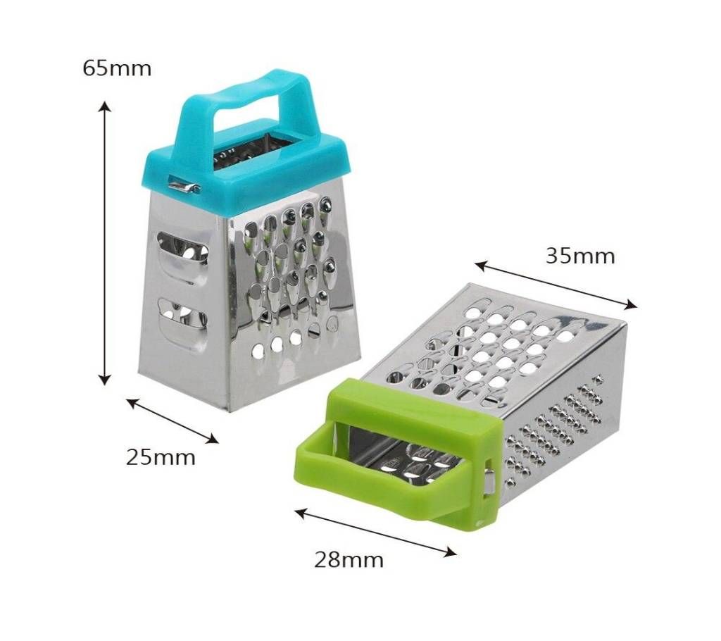 NICEYARD 7*3.5CM Mini 4 Sides Multifunction Grater Fruit Vegetable Tool Kitchen Tool Gadget Handheld Slicer
