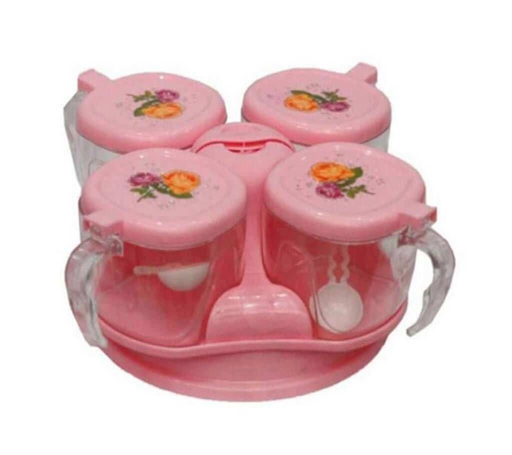 kitchen spice pot set-4 pc
