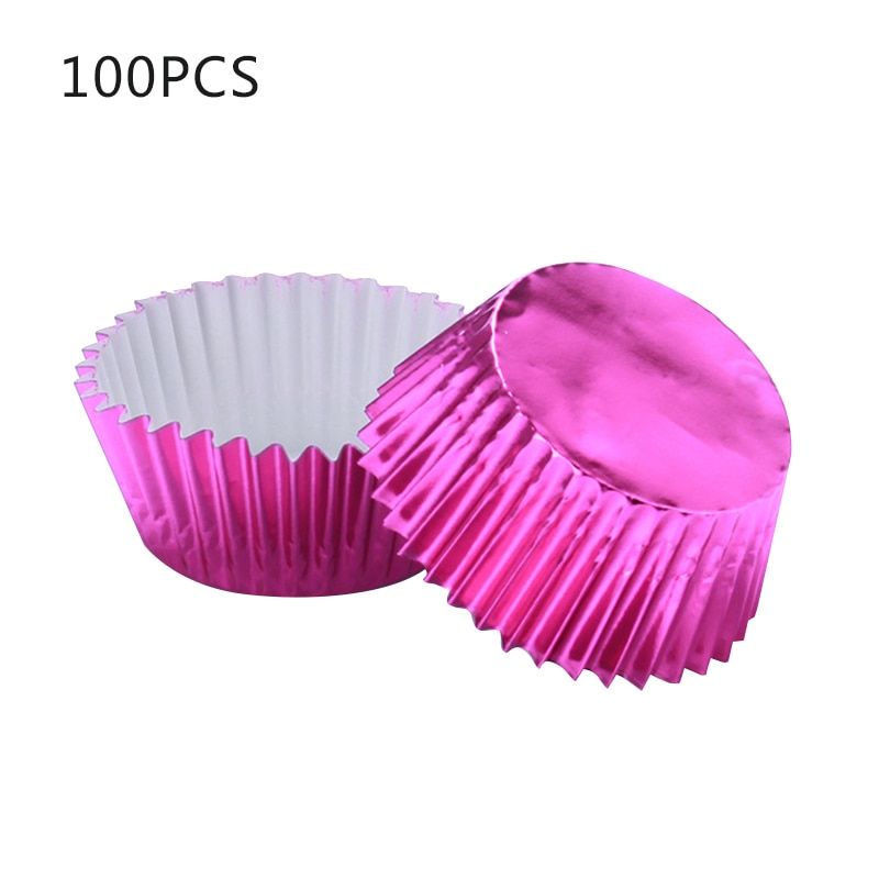 Urijk Random Color Muffin Moulds Silicone Mold Bakeware Cupcake Liner Cupcake Stand DIY Baking Cake Decorating Tools Mutisize