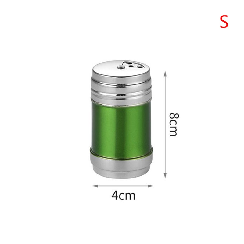Stainless Steel Jars For Spices Waterproof Salt Shaker And Pepper Shaker