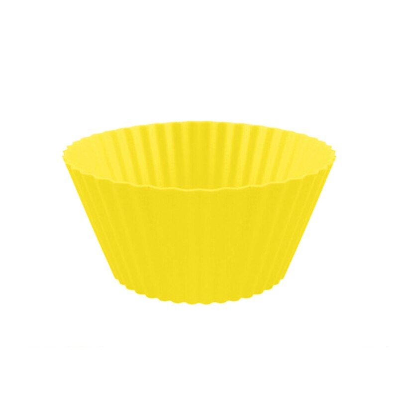Multicolor DIY Round Shaped Silicone Cake Baking Molds Cake Mold Silicone Cupcake Cup Bakeware Cooking Tools Kitchen Gadgets New