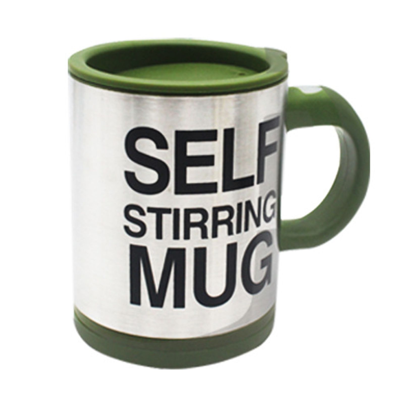 400ml Coffee Mug Convenient Heat Resistant Stainless Steel Electric Self Stirring Coffee Milk Mixing Cup for Office