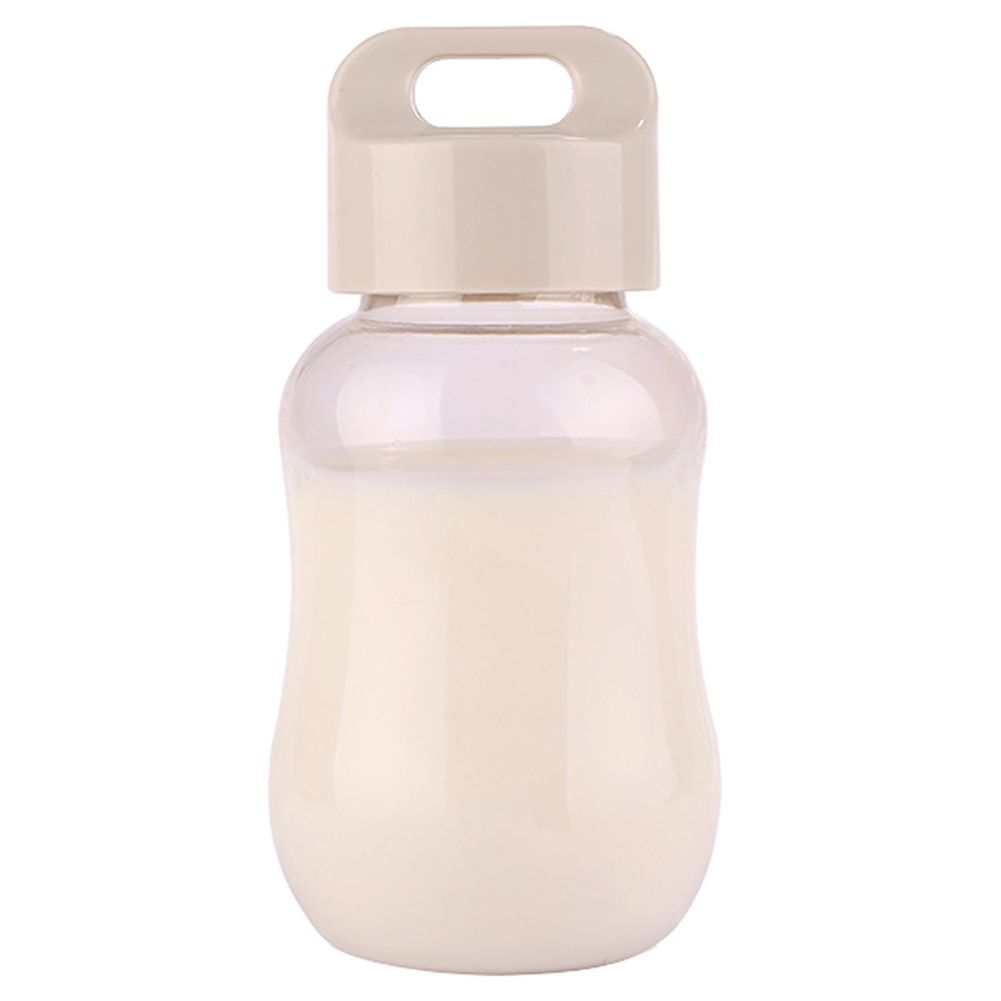 Plastic Colorful Water Bottle Portable Transparent School Water Bottles Children Kids Mini Cute Wide Mouth Bottle 100-200ml