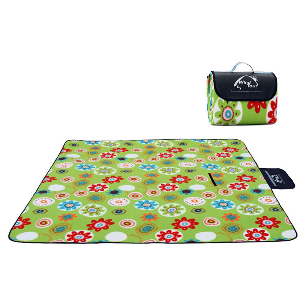 Waterproof Portable Stripe Star Outdoor Beach Blanket Mat Picnic Camping Rug Pad