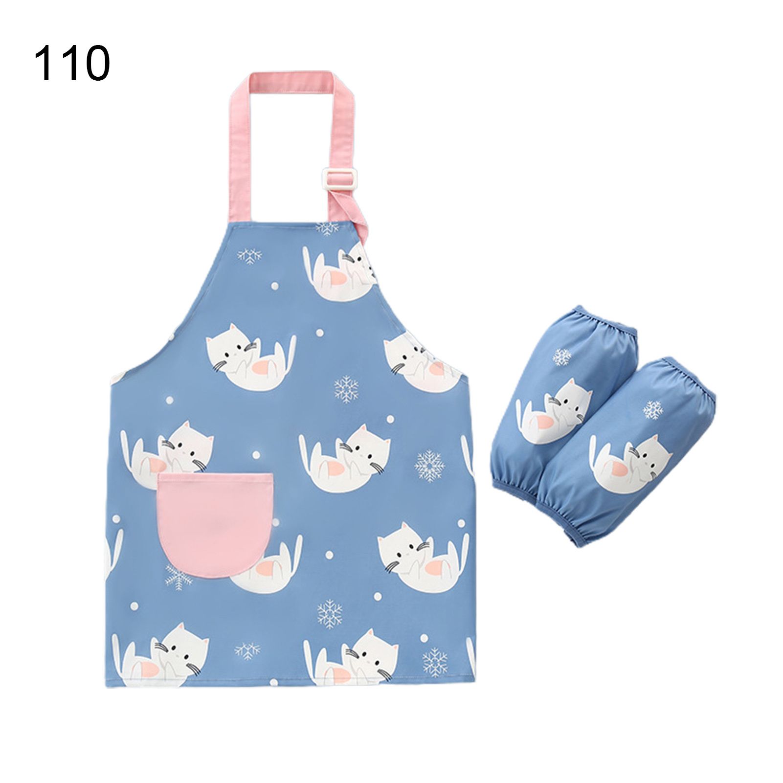 Kids Apron Lace Up Design Playing Games Children Garden Apron