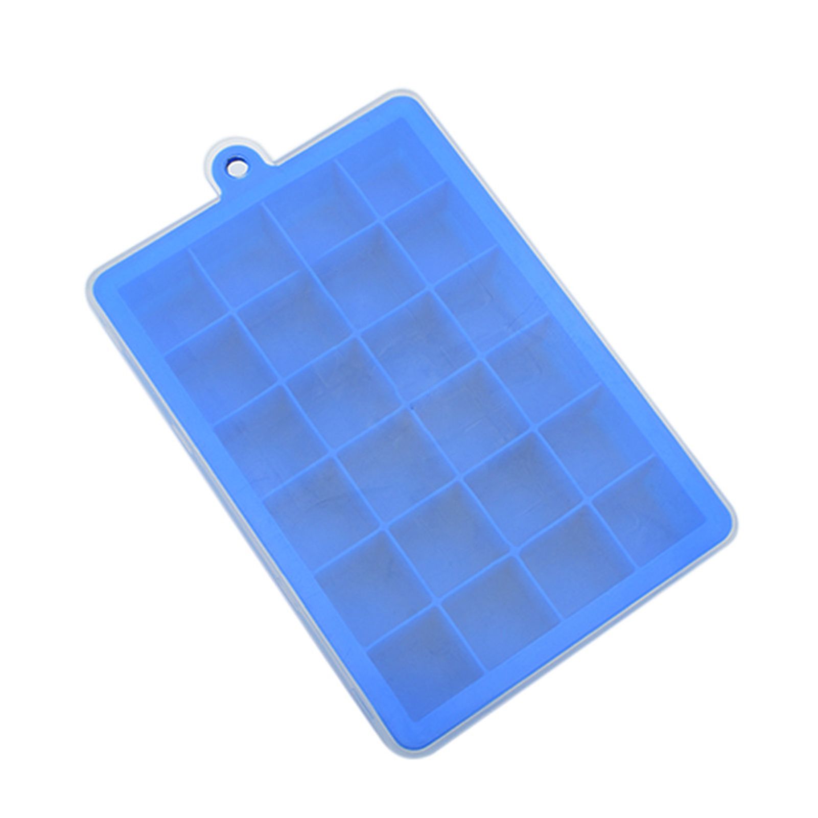 24 Cavity Ice Mold Non-stick Low Temperature Resistance Silicone Kitchen Ice Mold for Kids