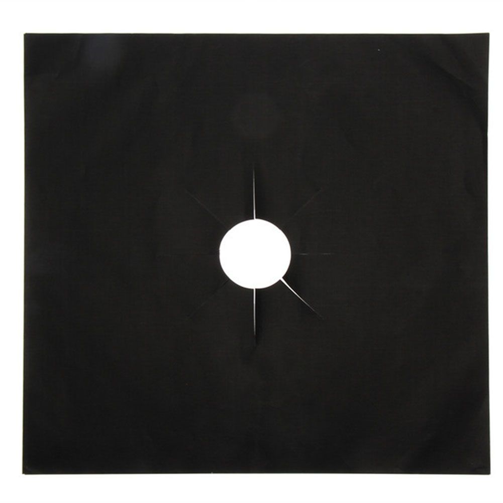 4Pcs Reusable Gas Stove Burner Cover Clean Mat Pad Cooker Protector Kitchen Tool