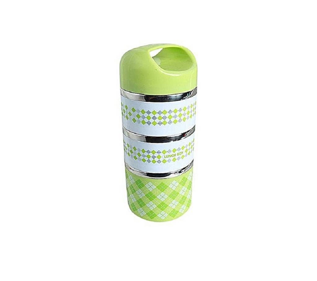 3 Layer Lunch Box - Green