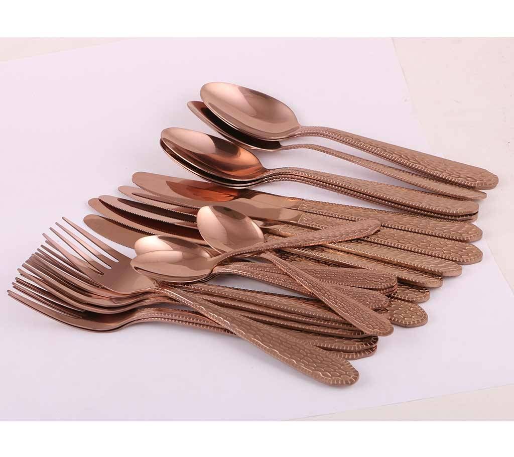 Unique Spoon set 24pc with stand