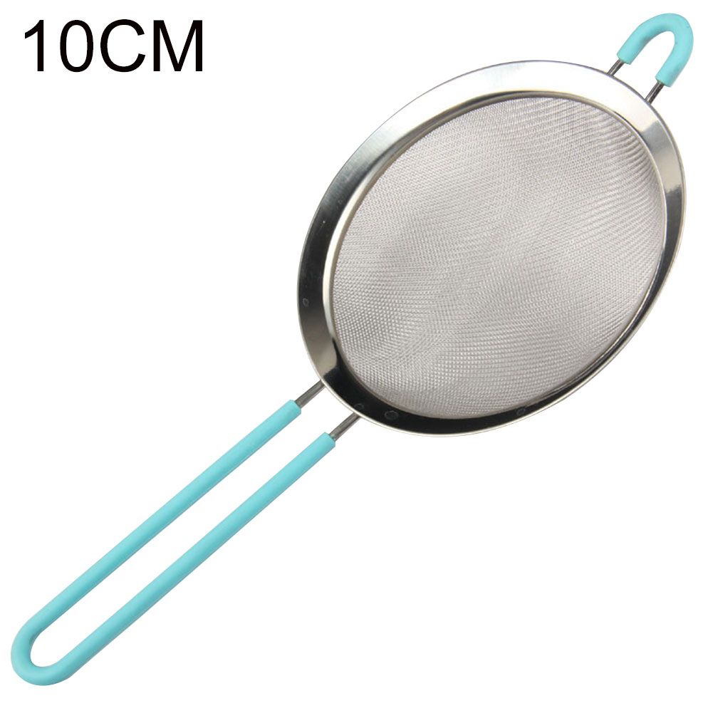 Stainless Steel Handheld Screen Mesh Oil Strainer Flour Sieve Colander Sifter