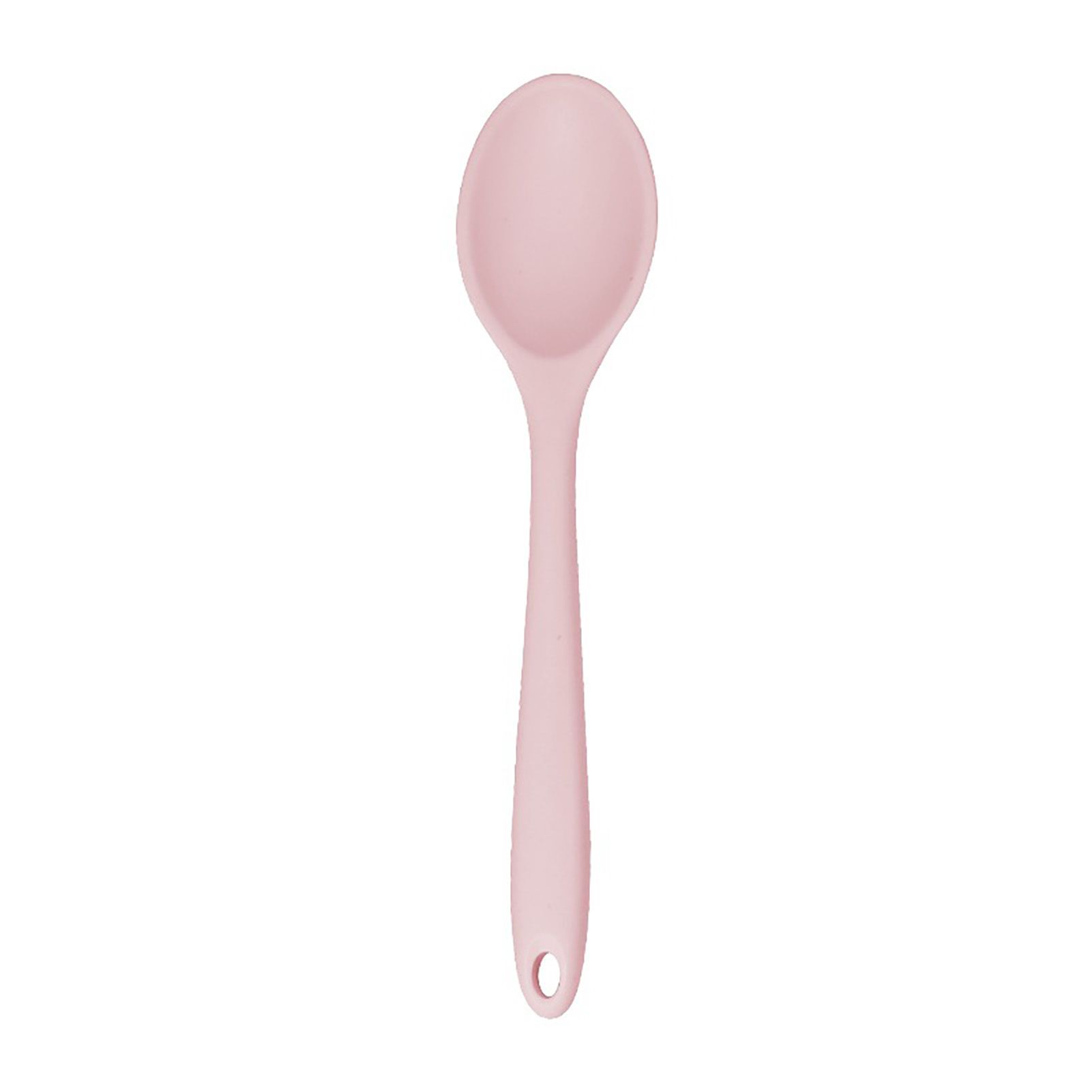 Soup Spoon Unbreakable Flexible Silicone Long Handle Kitchen Scoop Cooking Ladle for Home