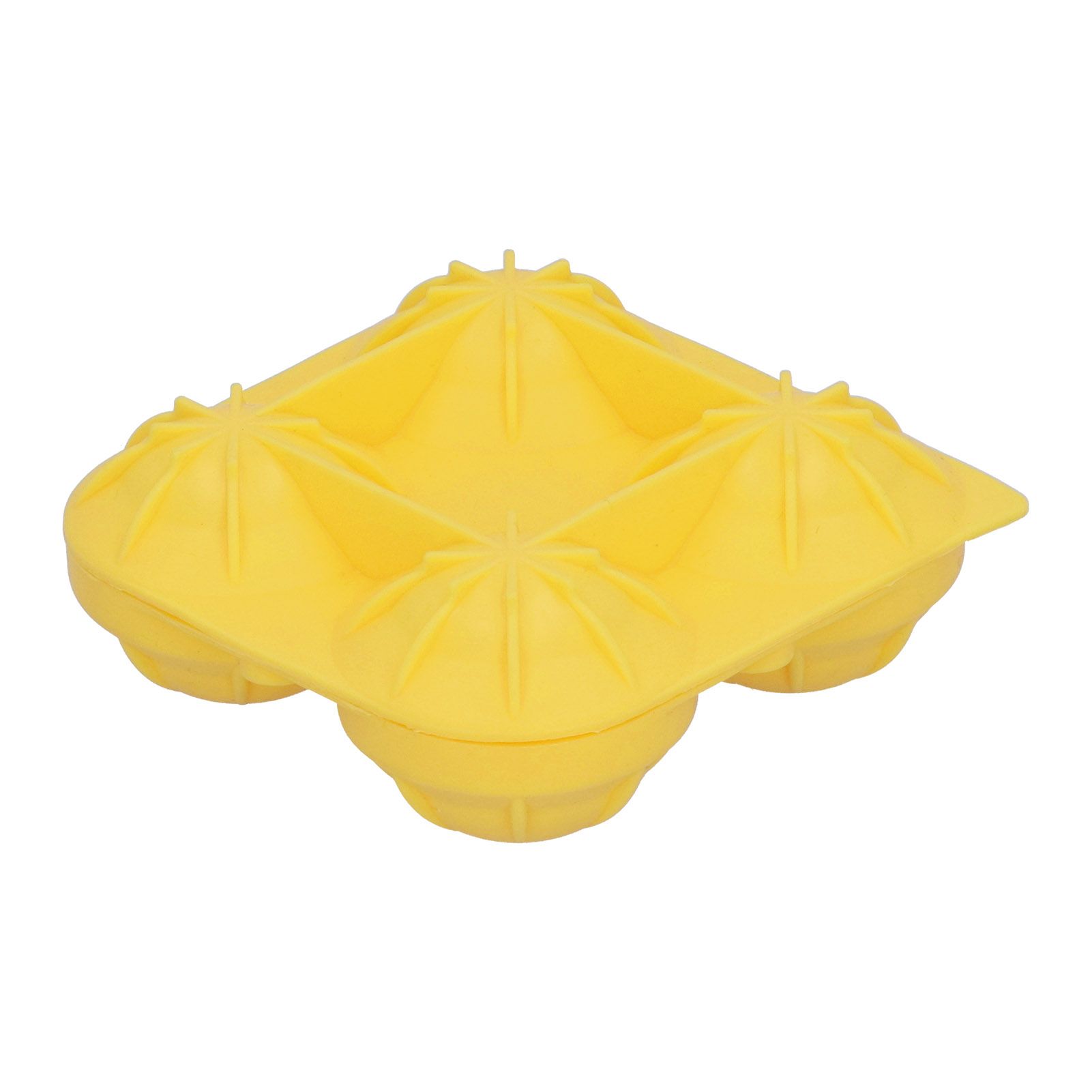 Ice Ball Maker 4‑Grids Silicone Mold Sphere for Families Parties Bars Restaurants