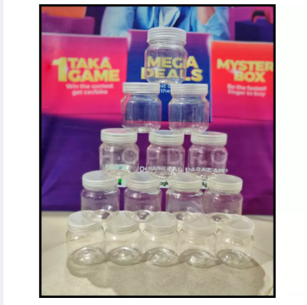 24Pis Plastic Jar 150ml
