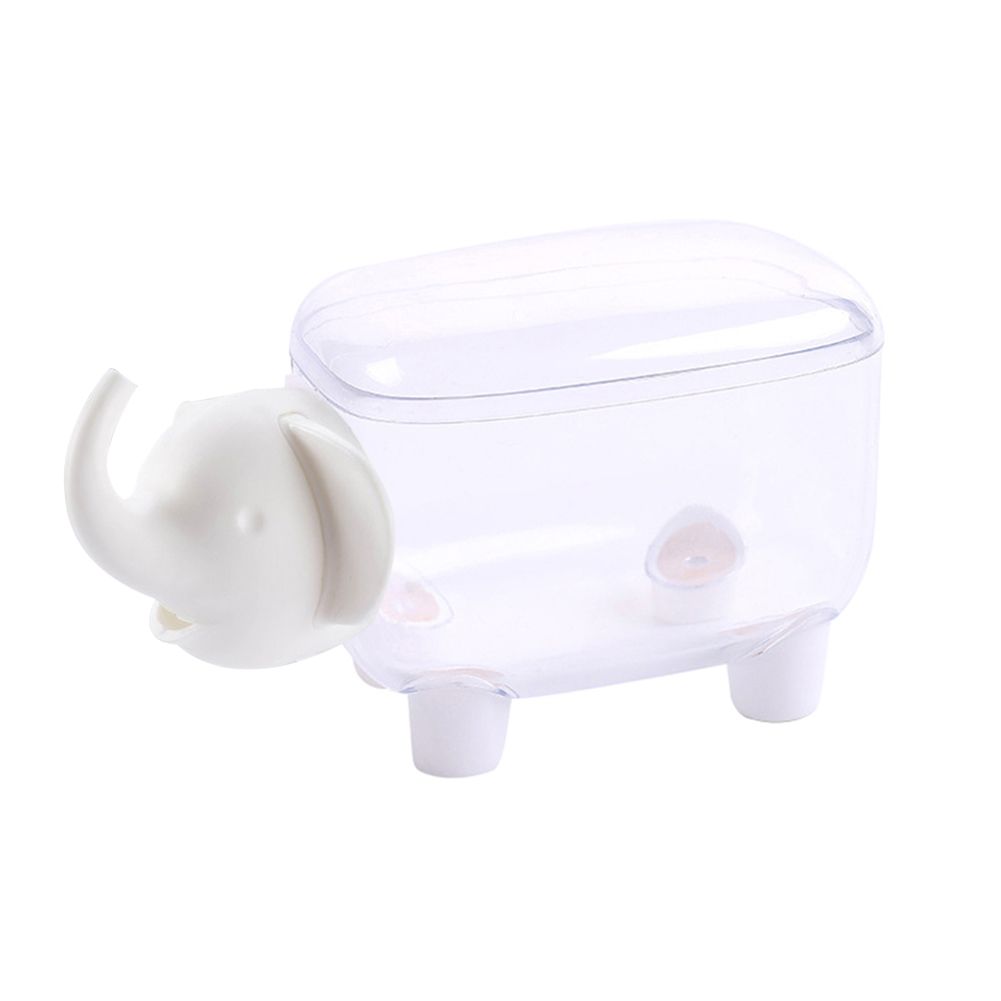 Cotton Swab Storage Box Sheep Elephant Dust-proof Toothpick Holder Organizer