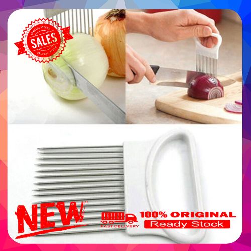 Onion Holder Slicer Tomato Vegetable Cutter Stainless Steel Home Kitchen Tools