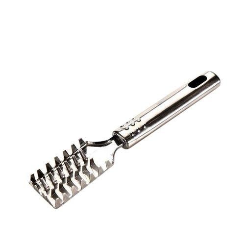 Fast Cleaning Fish Skin Scrapper - Silver