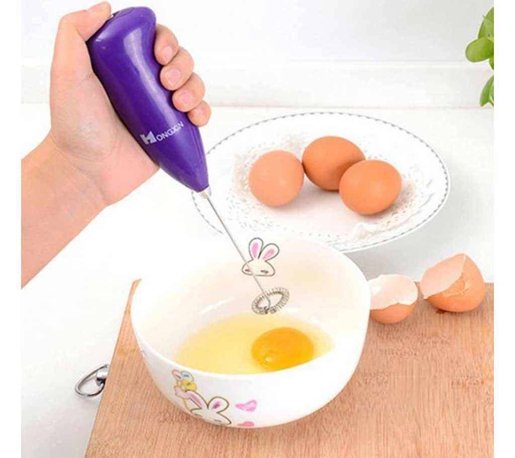 Hand coffee mixer and mini frother