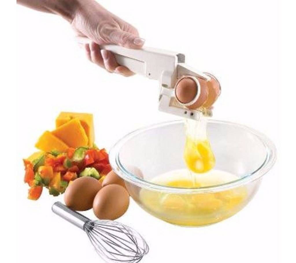 EZCRACKER Handled Egg Cracker 