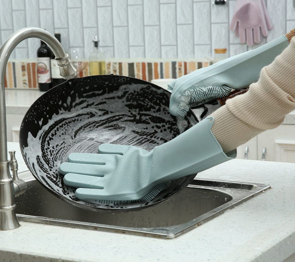 magic cleanning gloves