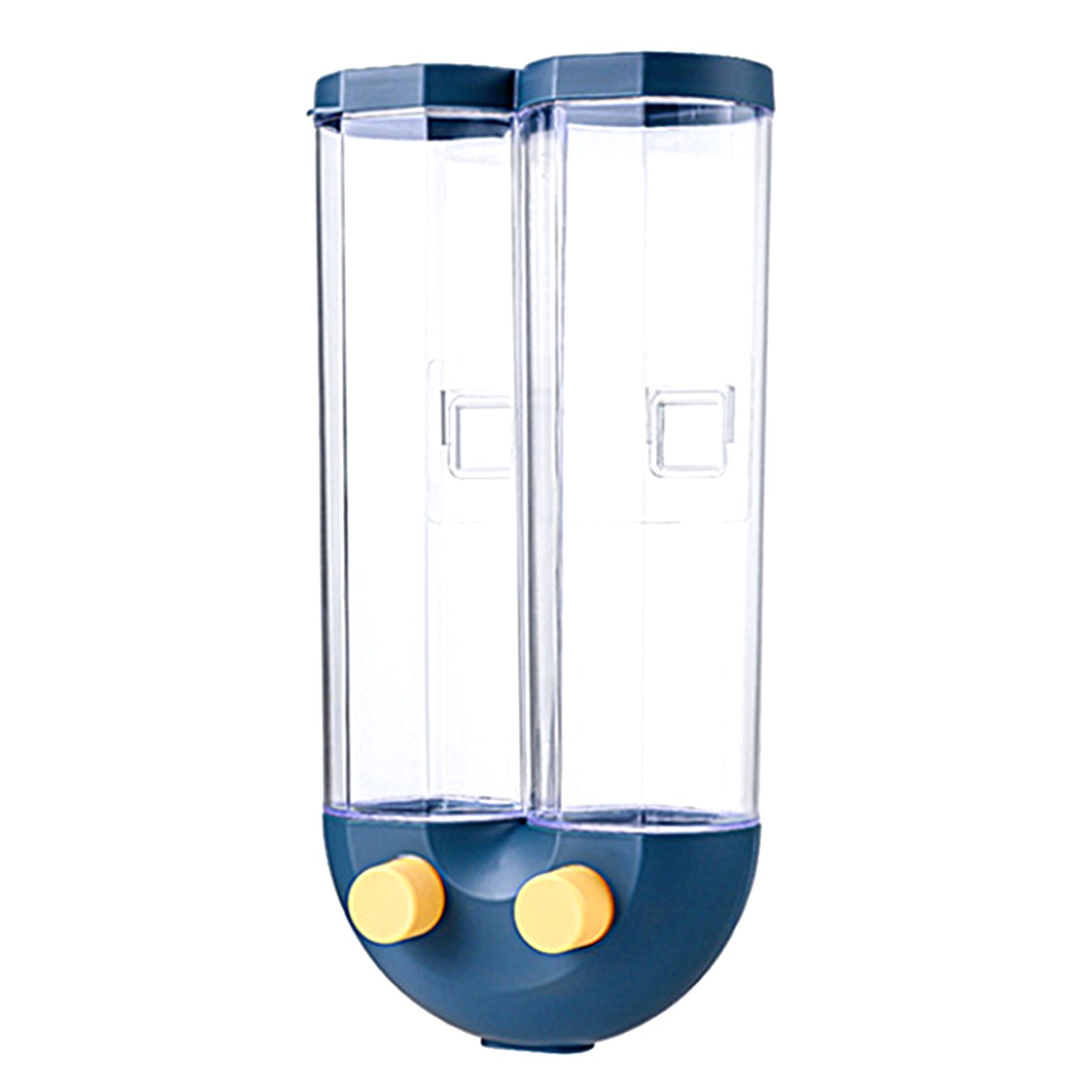 Wall Mount Press Type Dry Food Sealed Storage Container Distributor Kitchen Tool