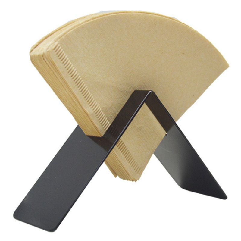 Stainless Steel Coffee Filter Holder - Coffee Paper Storage Rack Coffee Filter Paper Container Stand, 2PCS