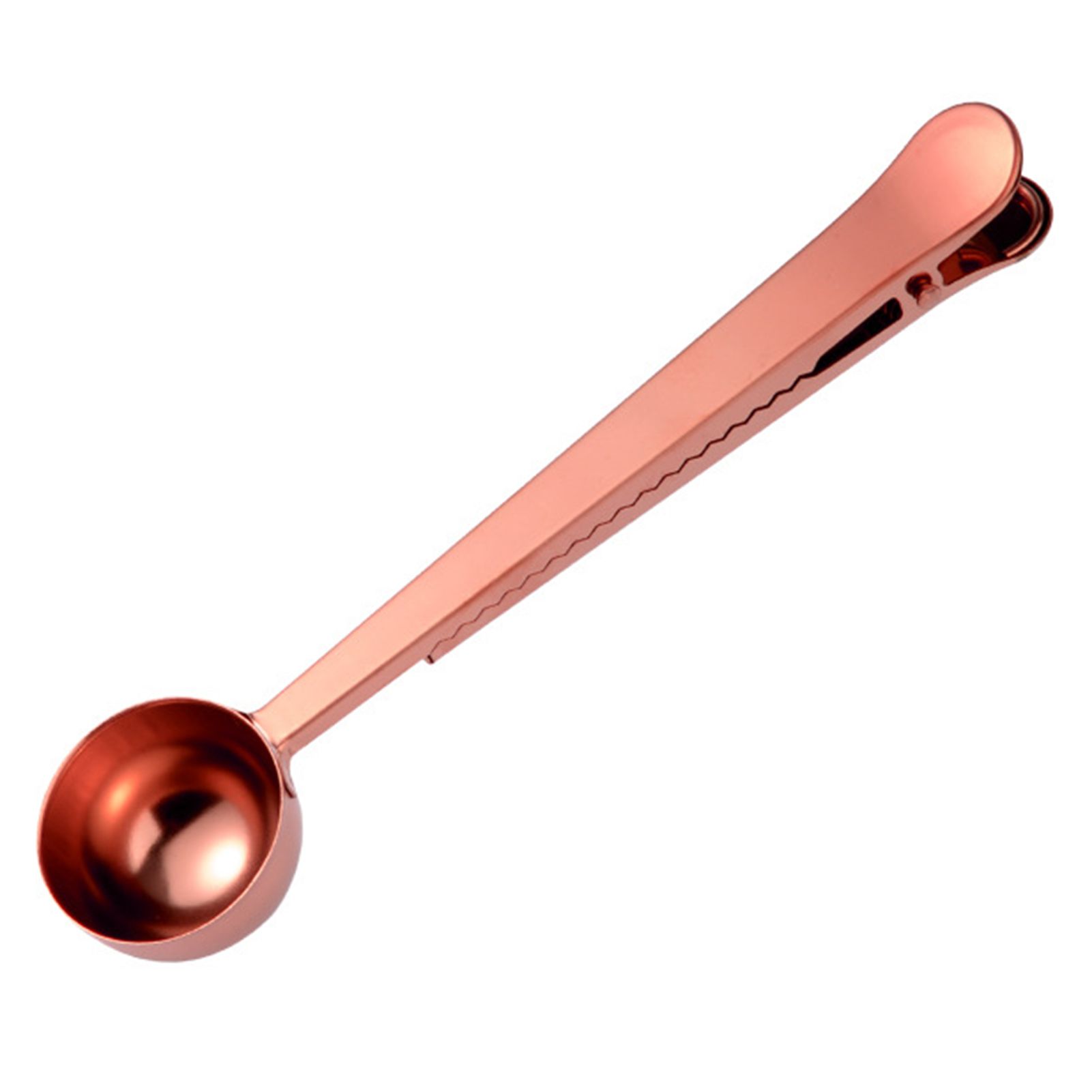 Scoop Clip Multi-functional Exquisite Workmanship Convenient Stainless Steel Sealing Clip Spoon for Home