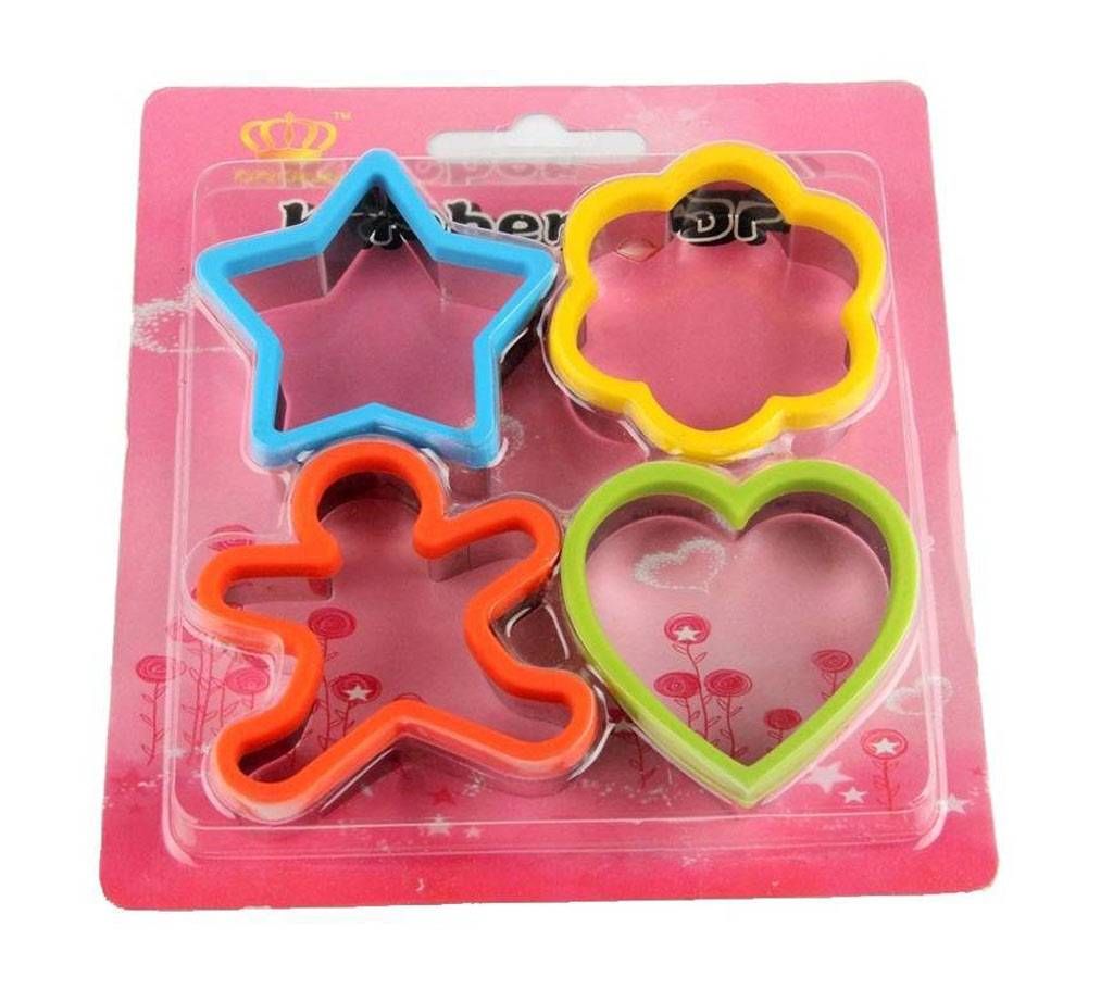 4 PCS COOKIE CUTTER